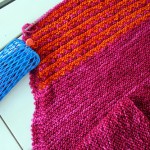 Summer is for sock yarn shawl knitting