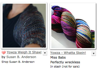 yowza weigh it shawl